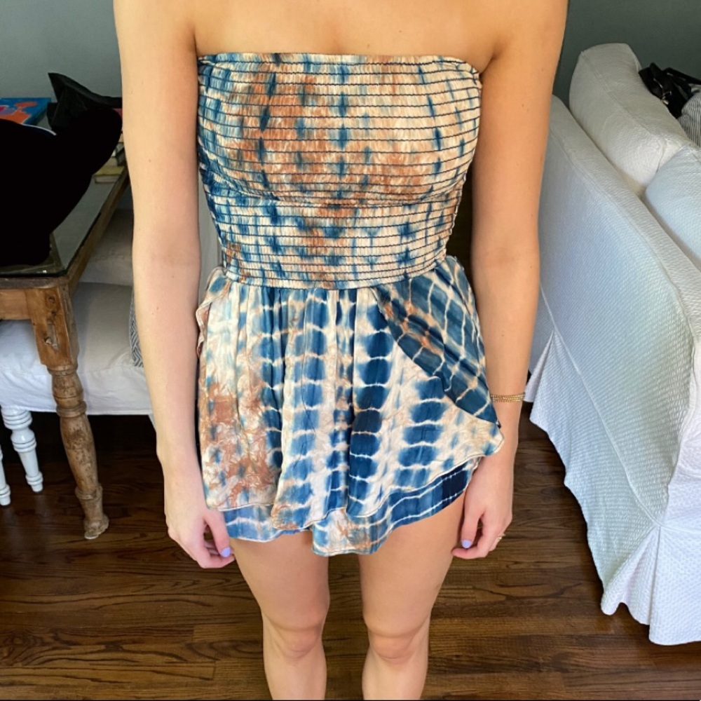 Multi-color romper